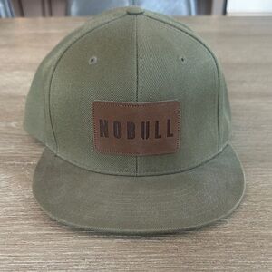 NOBULL Khaki Green Baseball Snapback Cap
